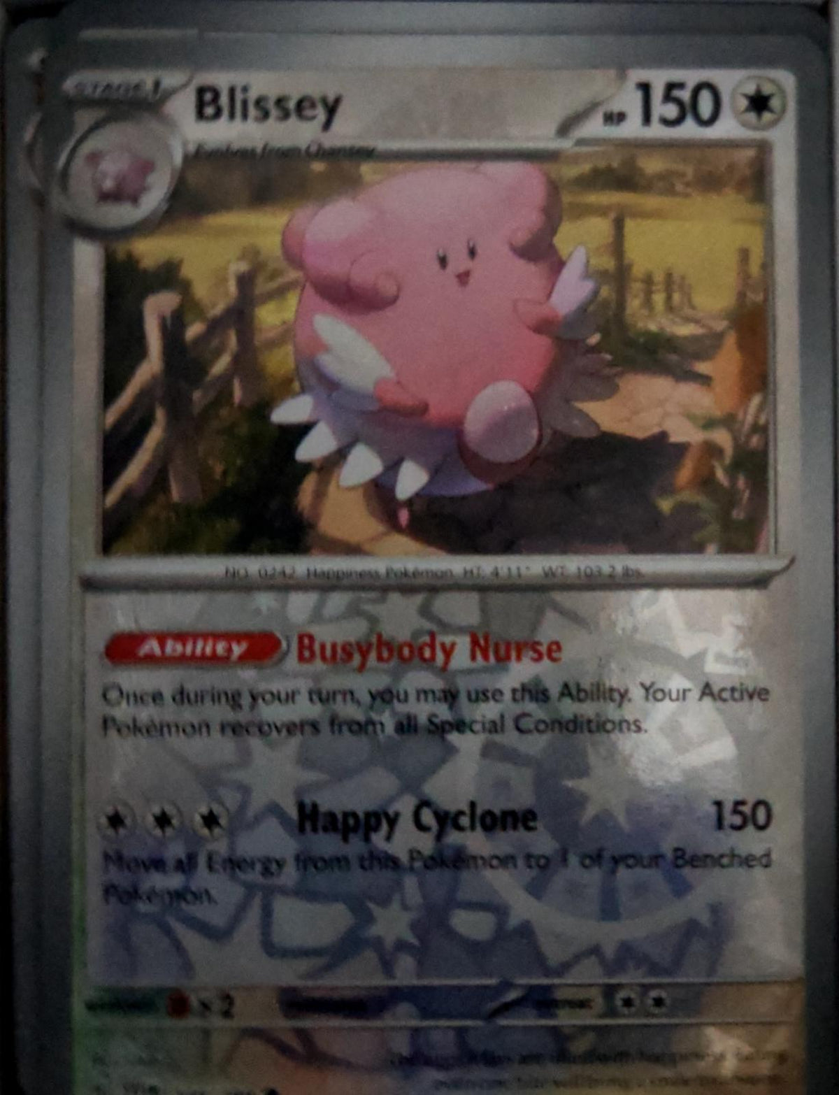 Blissey - 145/198 - Reverse Holo - SCARLET & VIOLET - Pokemon - | AA49-65