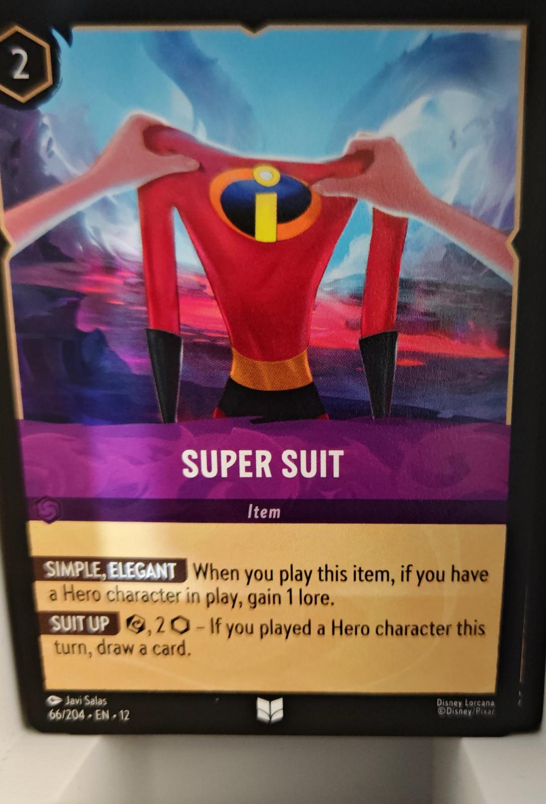 Super Suit - 66/204 - - WILDS UNKNOWN - Lorcana - Uncommon | LAA02-95