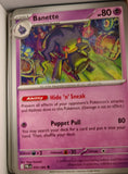 Banette - 034/084 - - PITCH BLACK - Pokemon - Uncommon | AA38-26
