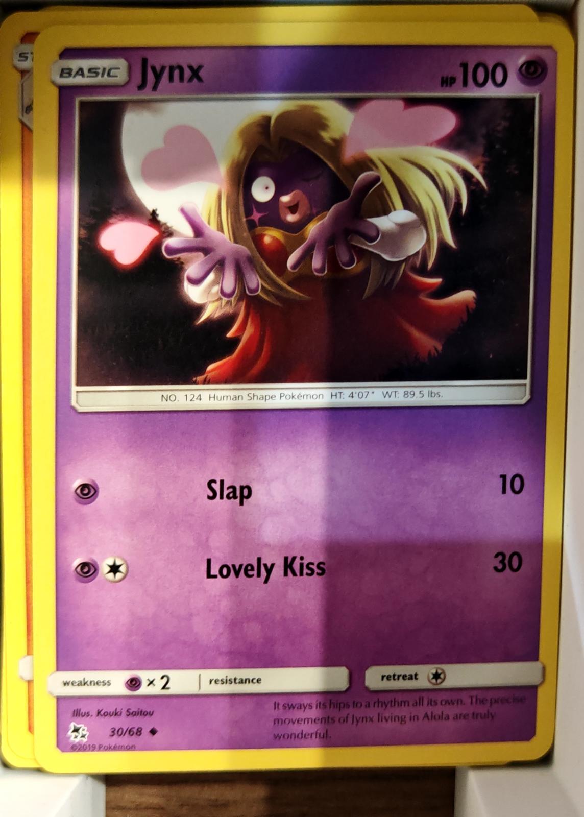 Jynx - 30/68 - - HIDDEN FATES - Pokemon - Uncommon | AA71-44