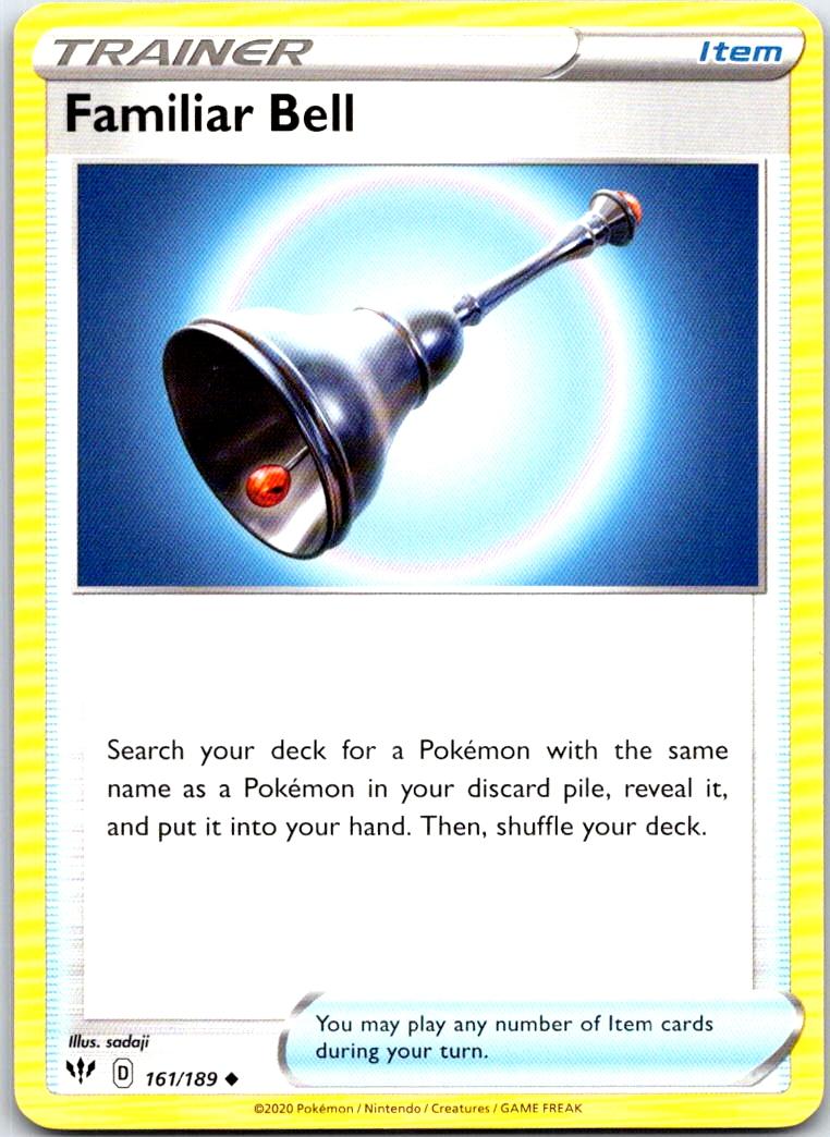 Familiar Bell - 161/189 - - DARKNESS ABLAZE - Pokemon - Uncommon | AB21-35