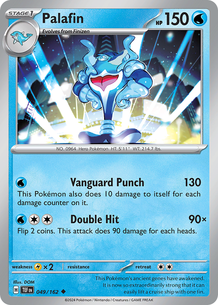 Palafin - 049/162 - - TEMPORAL FORCES - Pokemon - Uncommon | AA22-85