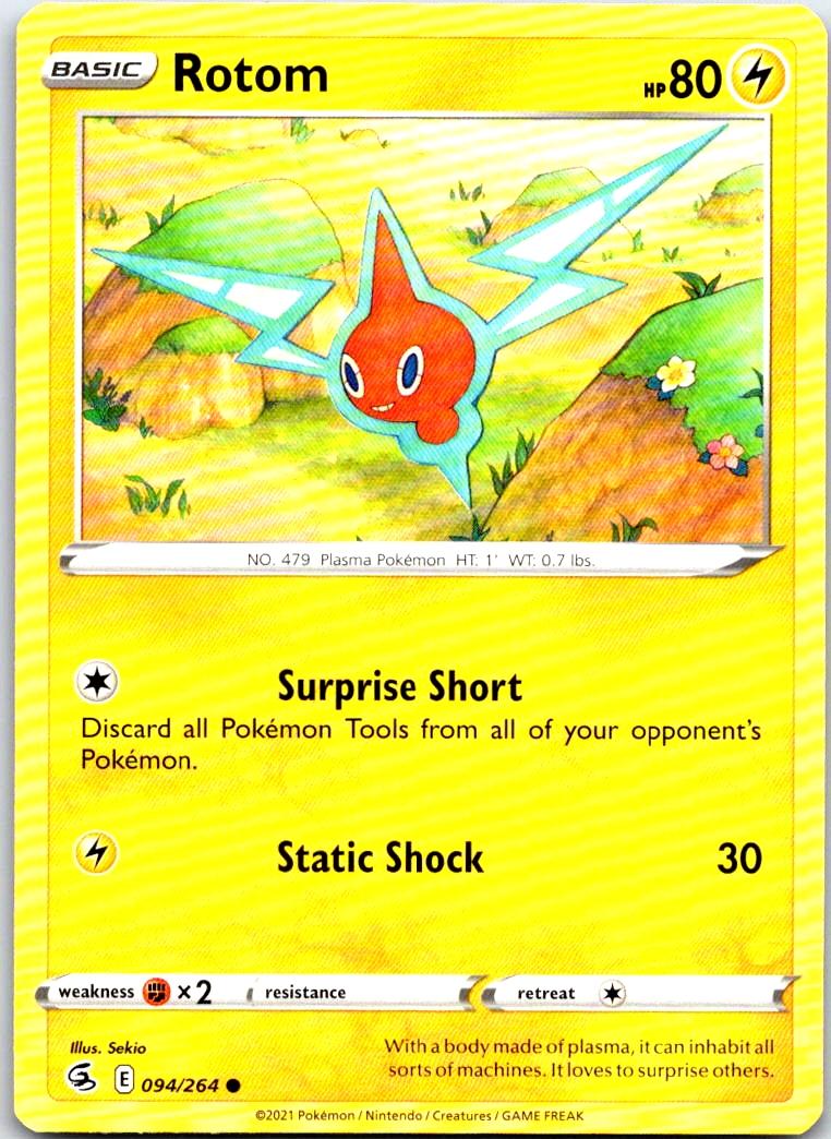Rotom - 094/264 - - FUSION STRIKE - Pokemon - Common | AB38-25