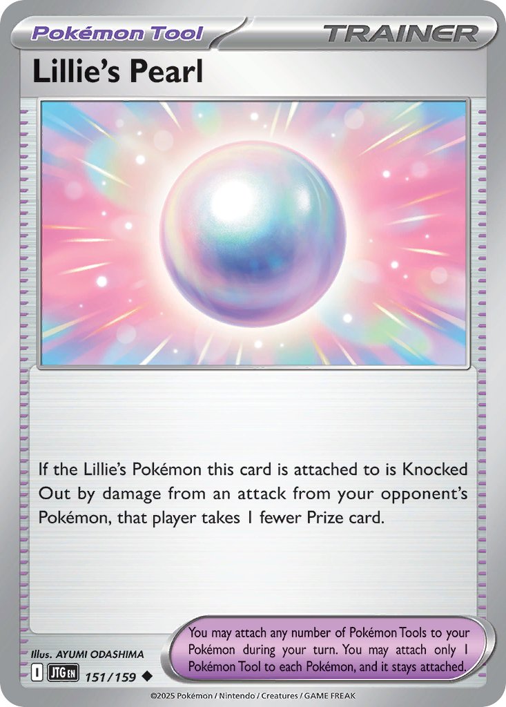 Lillie's Pearl - 151/159 - - JOURNEY TOGETHER - Pokemon - Uncommon | AA24-72