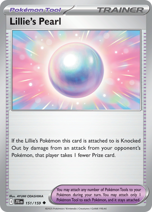 Lillie's Pearl - 151/159 - - JOURNEY TOGETHER - Pokemon - Uncommon | AA24-72
