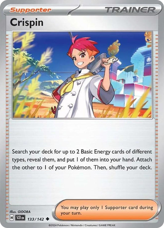 Crispin - 133/142 - - STELLAR CROWN - Pokemon - Uncommon | AA44-93