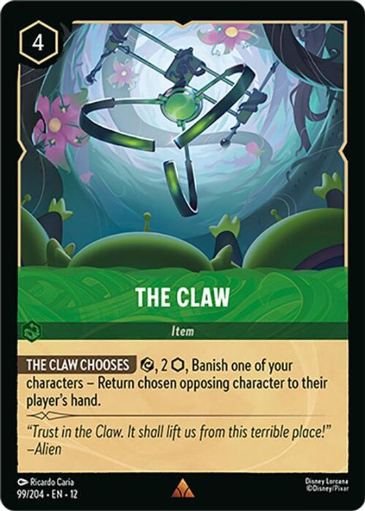 The Claw - 99/204 - - WILDS UNKNOWN - Lorcana - Rare | LAA03-24