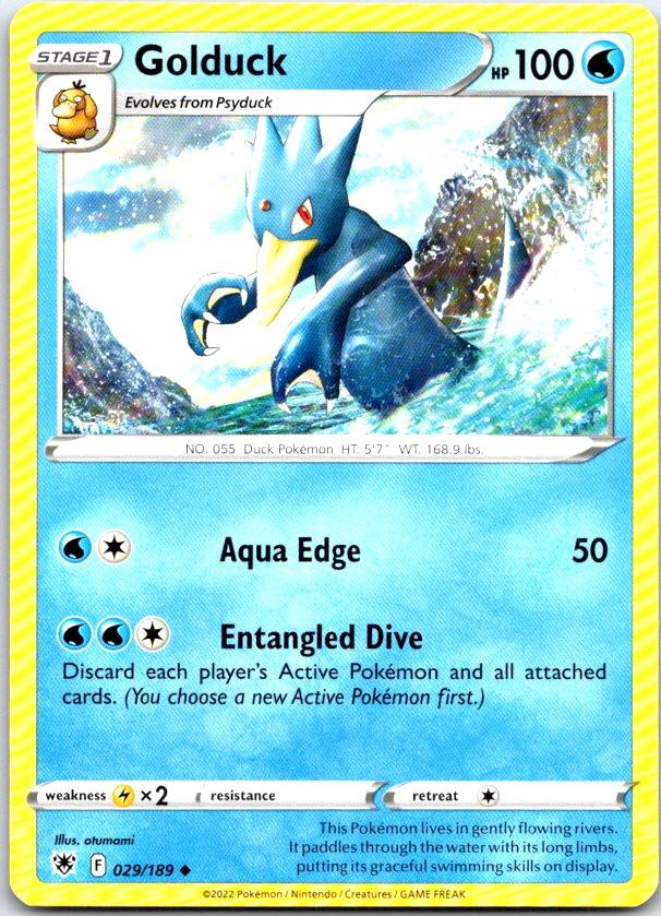 Golduck - 029/189 - - ASTRAL RADIANCE - Pokemon - Uncommon | AC09-11