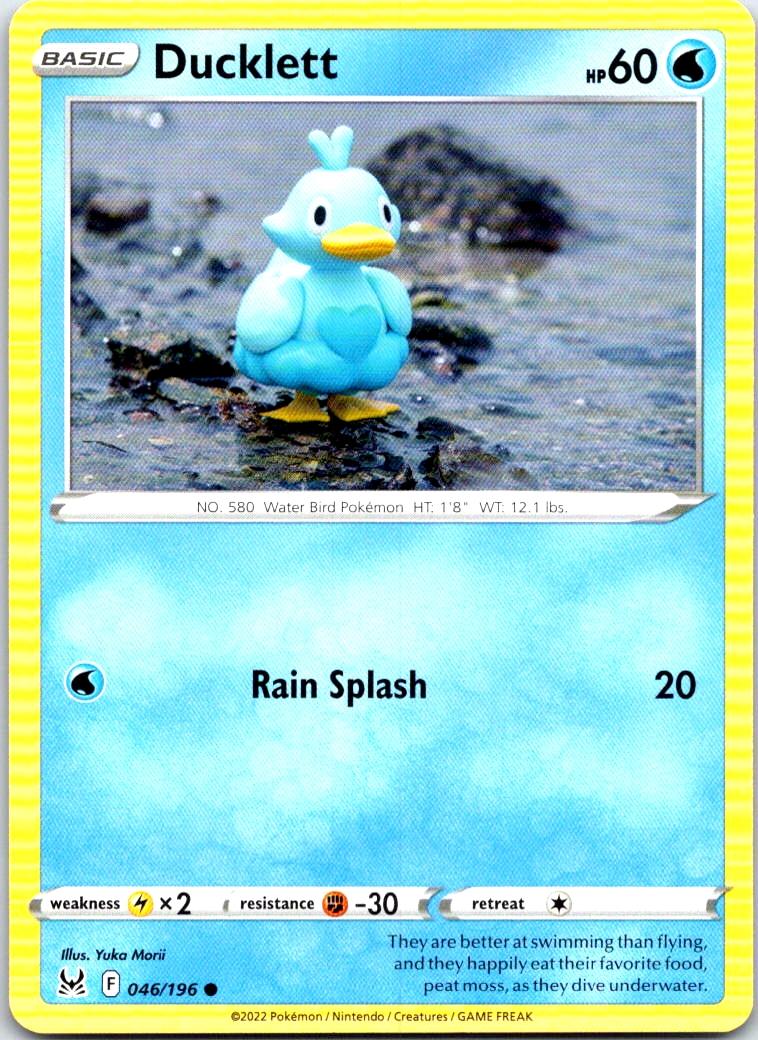 Ducklett - 046/196 - - LOST ORIGIN - Pokemon - Common | AB46-26