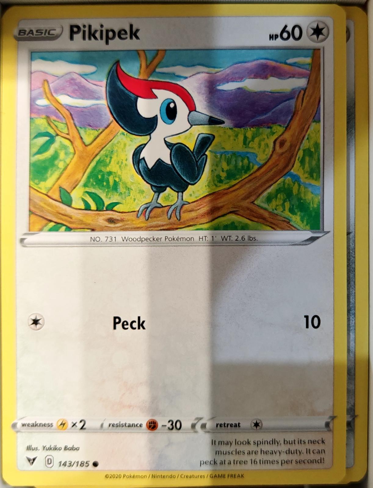 Pikipek - 143/185 - - VIVID VOLTAGE - Pokemon - Common | AA66-37