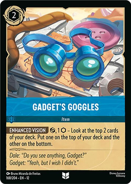 Gadget's Goggles - 168/204 - - WILDS UNKNOWN - Lorcana - Uncommon | LAA01-60
