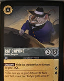 Rat Capone - Rodent Gangster - 183/204 - - WILDS UNKNOWN - Lorcana - | LAA01-63
