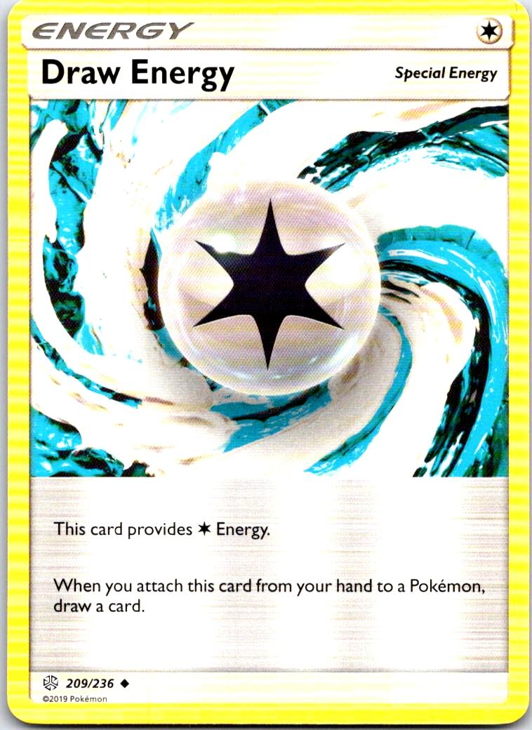 Draw Energy - 209/236 - - COSMIC ECLIPSE - Pokemon - Uncommon | AB41-3