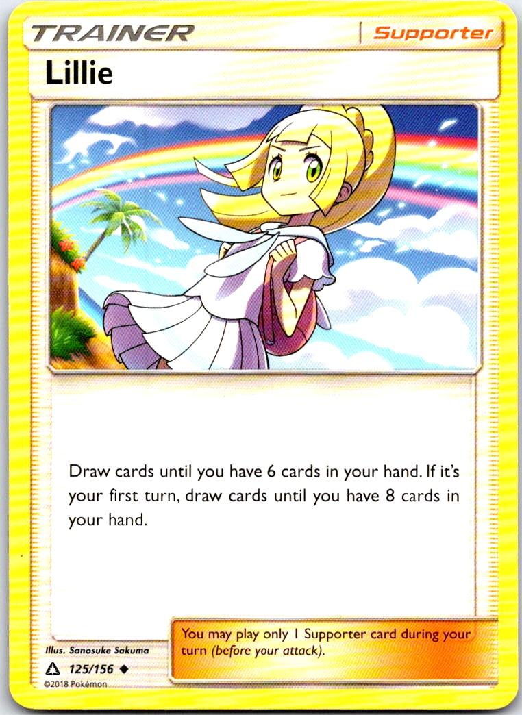 Lillie - 125/156 - - ULTRA PRISM - Pokemon - Uncommon | AB41-14