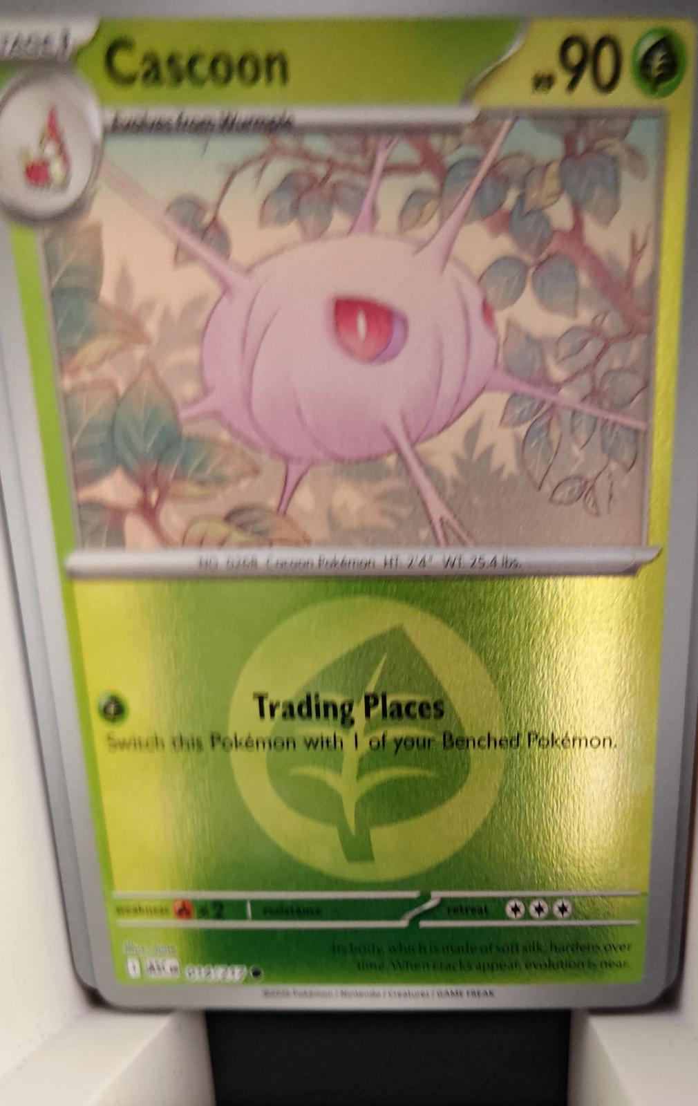 Cascoon (Energy Symbol Pattern) - 014/217 - Reverse Holo - ASCENDED HEROES - Pokemon - | AA31-44