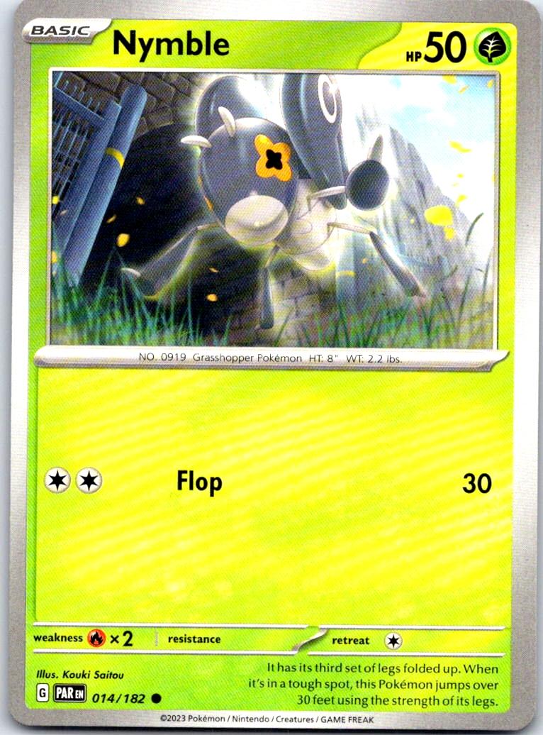 Nymble - 014/182 - - PARADOX RIFT - Pokemon - Common | AB27-6