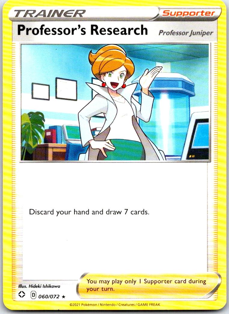 Professor's Research - 060/072 - - SHINING FATES - Pokemon - Rare | AB21-32