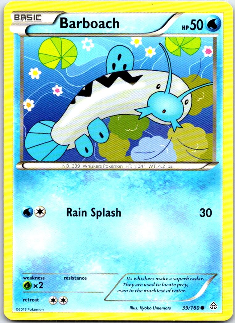 Barboach - 39/160 - - PRIMAL CLASH - Pokemon - Common | AB72-24