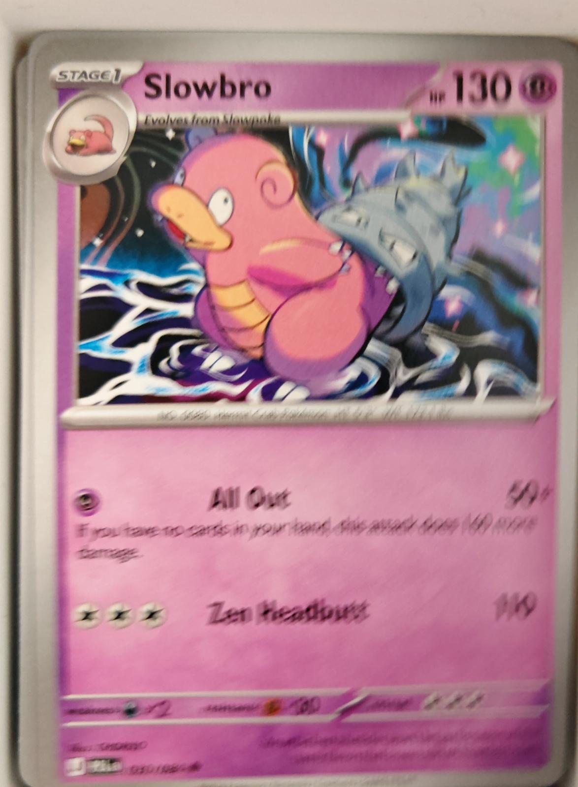 Slowbro - 030/084 - - PITCH BLACK - Pokemon - Uncommon | AA28-93