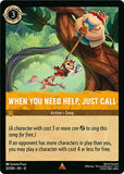 When You Need Help, Just Call - 32/204 - - WILDS UNKNOWN - Lorcana - | LAA01-16
