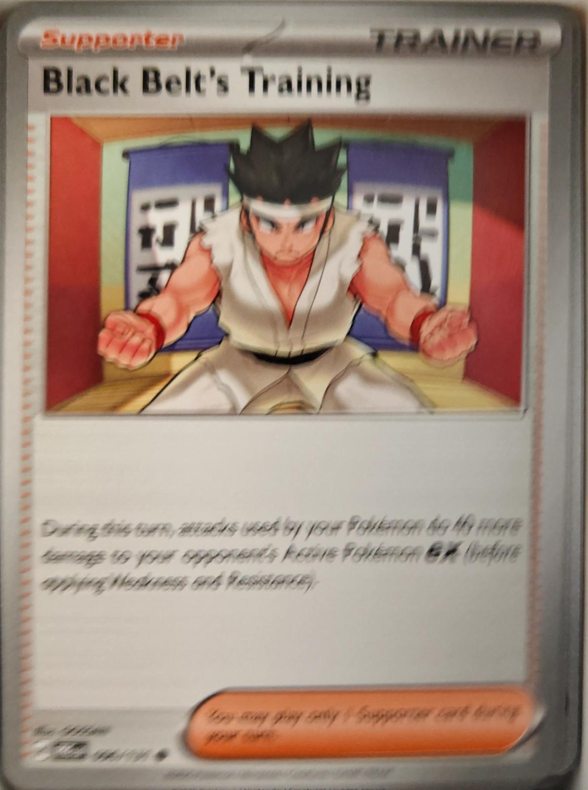 Black Belt's Training - 096/131 - - PRISMATIC EVOLUTIONS - Pokemon - | AA29-37
