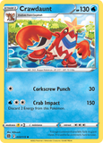 Crawdaunt - 033/172 - - BRILLIANT STARS - Pokemon - Uncommon | AA23-50