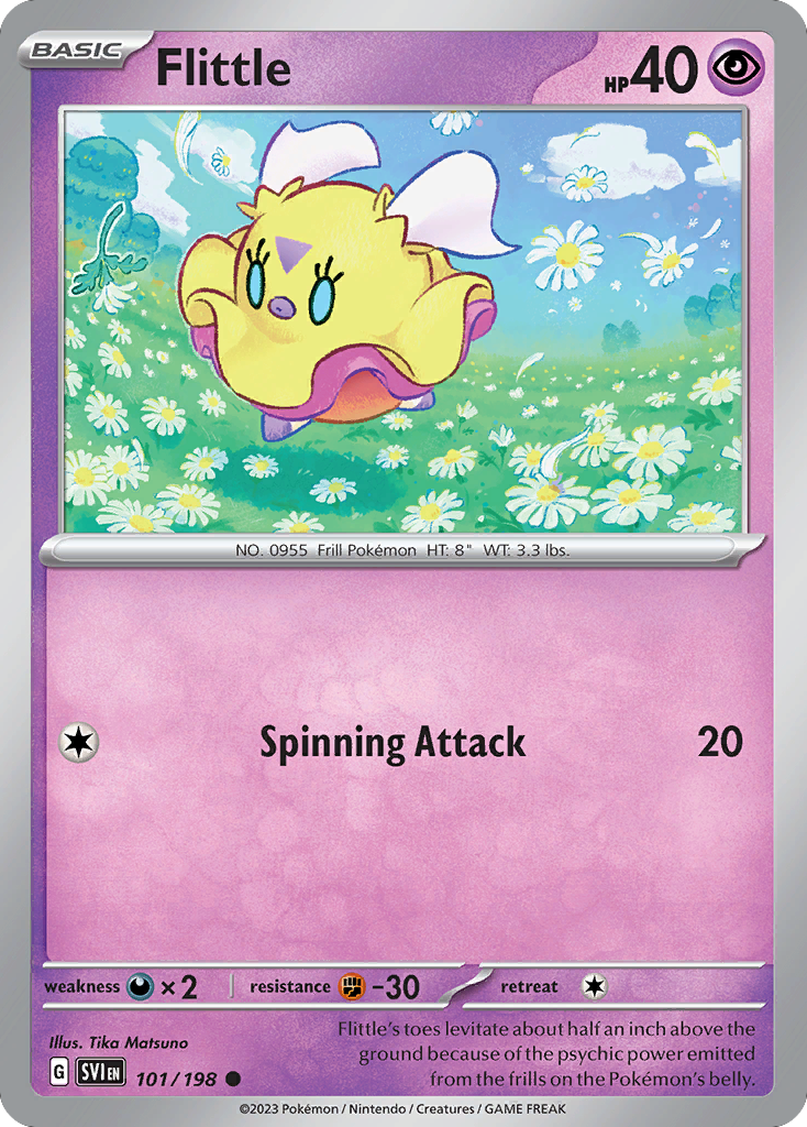 Flittle - 101/198 - - SCARLET & VIOLET - Pokemon - Common | AA48-128