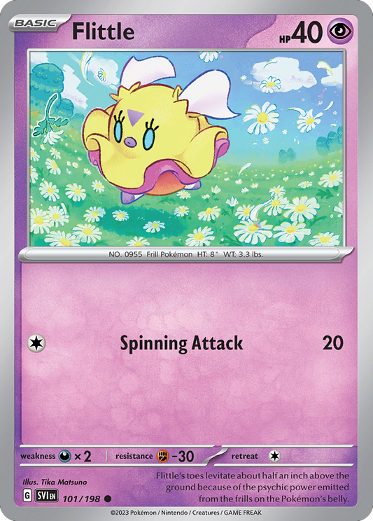 Flittle - 101/198 - - SCARLET & VIOLET - Pokemon - Common | AA48-128