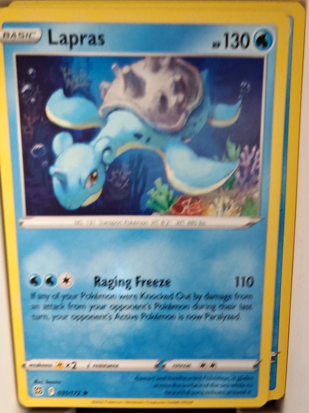 Lapras - 031/172 - - BRILLIANT STARS - Pokemon - Rare | AA21-53