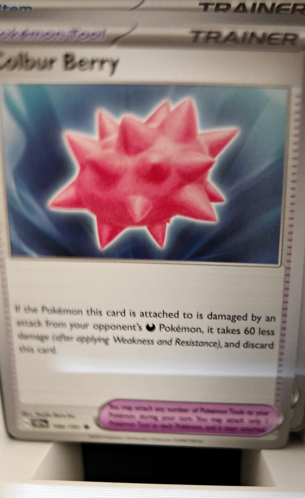 Colbur Berry - 168/191 - - SURGING SPARKS - Pokemon - Uncommon | AA20-94