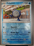 Poliwhirl - 042/167 - Reverse Holo - TWILIGHT MASQUERADE - Pokemon - | AA35-16