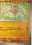 Baltoy - 046/086 - - CHAOS RISING - Pokemon - Common | AA36-48
