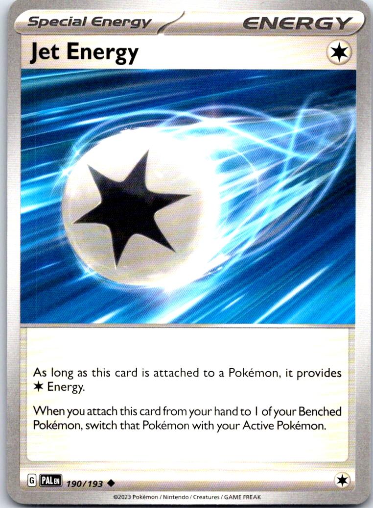 Jet Energy - 190/193 - - PALDEA EVOLVED - Pokemon - Uncommon | AB22-33
