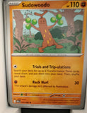 Sudowoodo - 043/086 - - CHAOS RISING - Pokemon - Uncommon | AA36-39