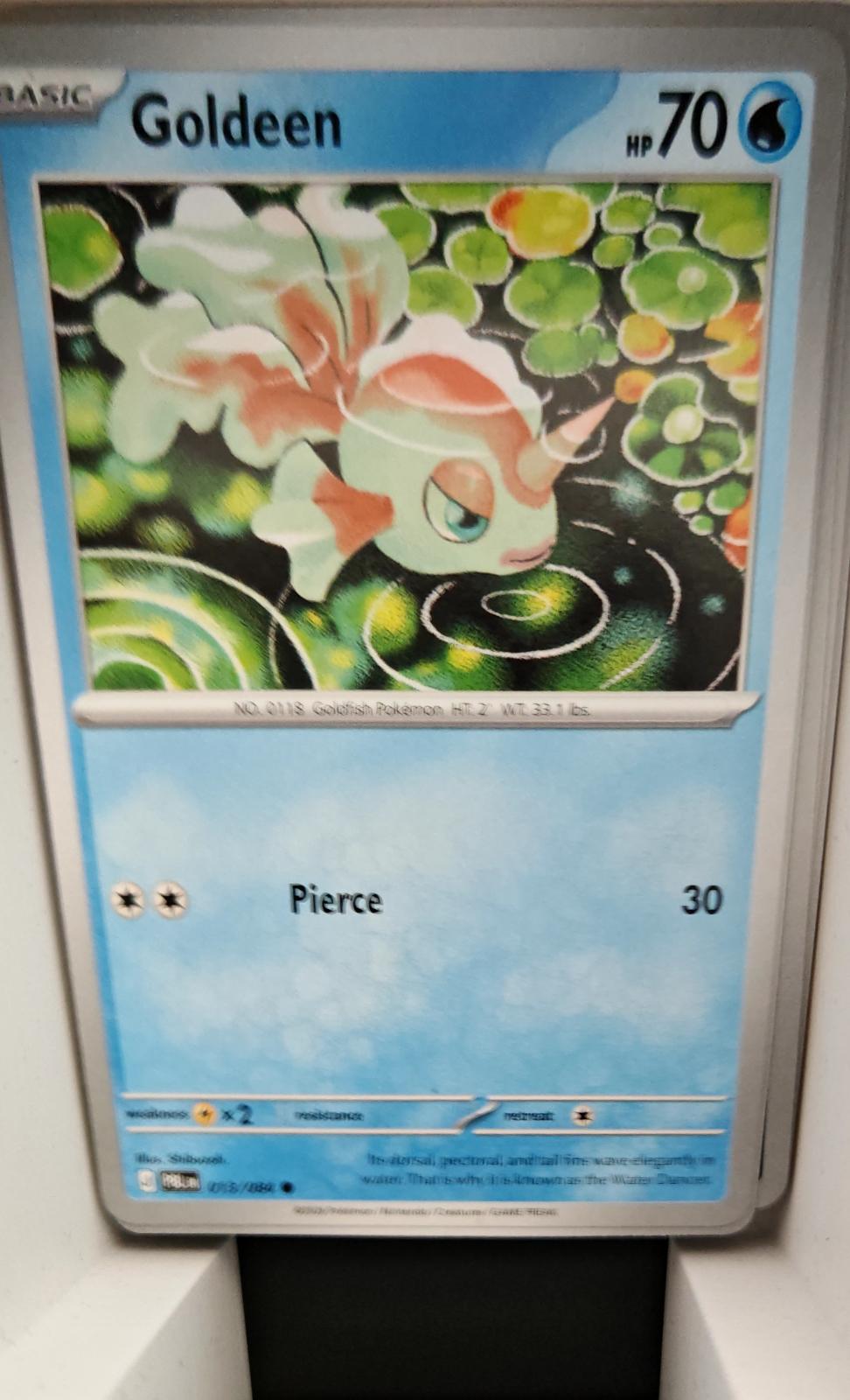 Goldeen - 013/084 - - PITCH BLACK - Pokemon - Common | AA16-34