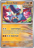 Great Tusk - 097/162 - - TEMPORAL FORCES - Pokemon - Uncommon | AA36-10