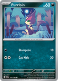 Purrloin - 114/182 - - PARADOX RIFT - Pokemon - Common | AA47-91