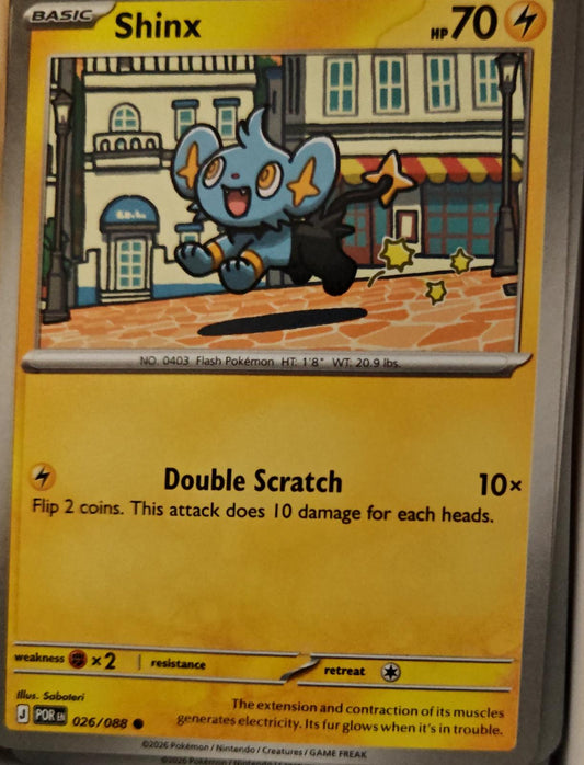 Shinx - 026/088 - - PERFECT ORDER - Pokemon - Common | AA01-41