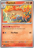 Rapidash - 030/182 - - DESTINED RIVALS - Pokemon - Uncommon | AA51-42