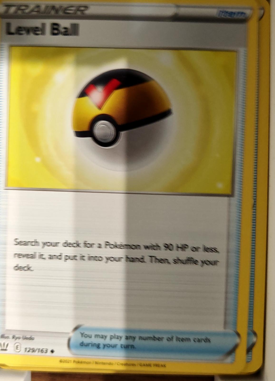Level Ball - 129/163 - - BATTLE STYLES - Pokemon - Uncommon | AA70-26