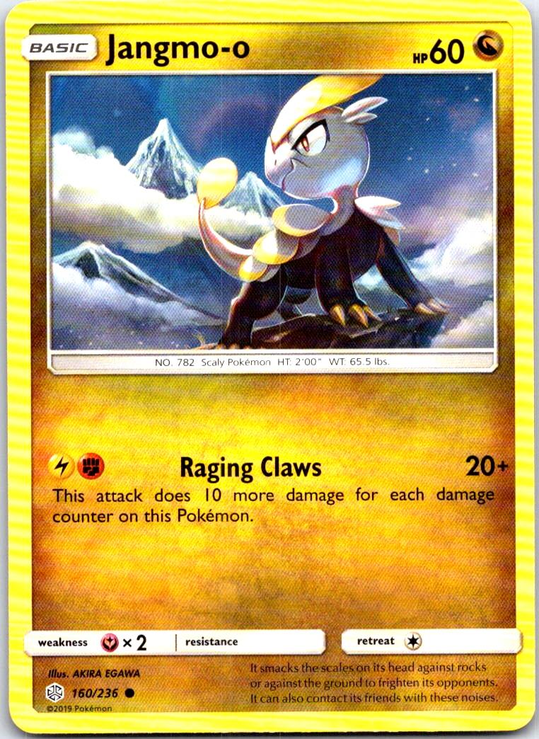 Jangmo-o - 160/236 - - COSMIC ECLIPSE - Pokemon - Common | AB65-43