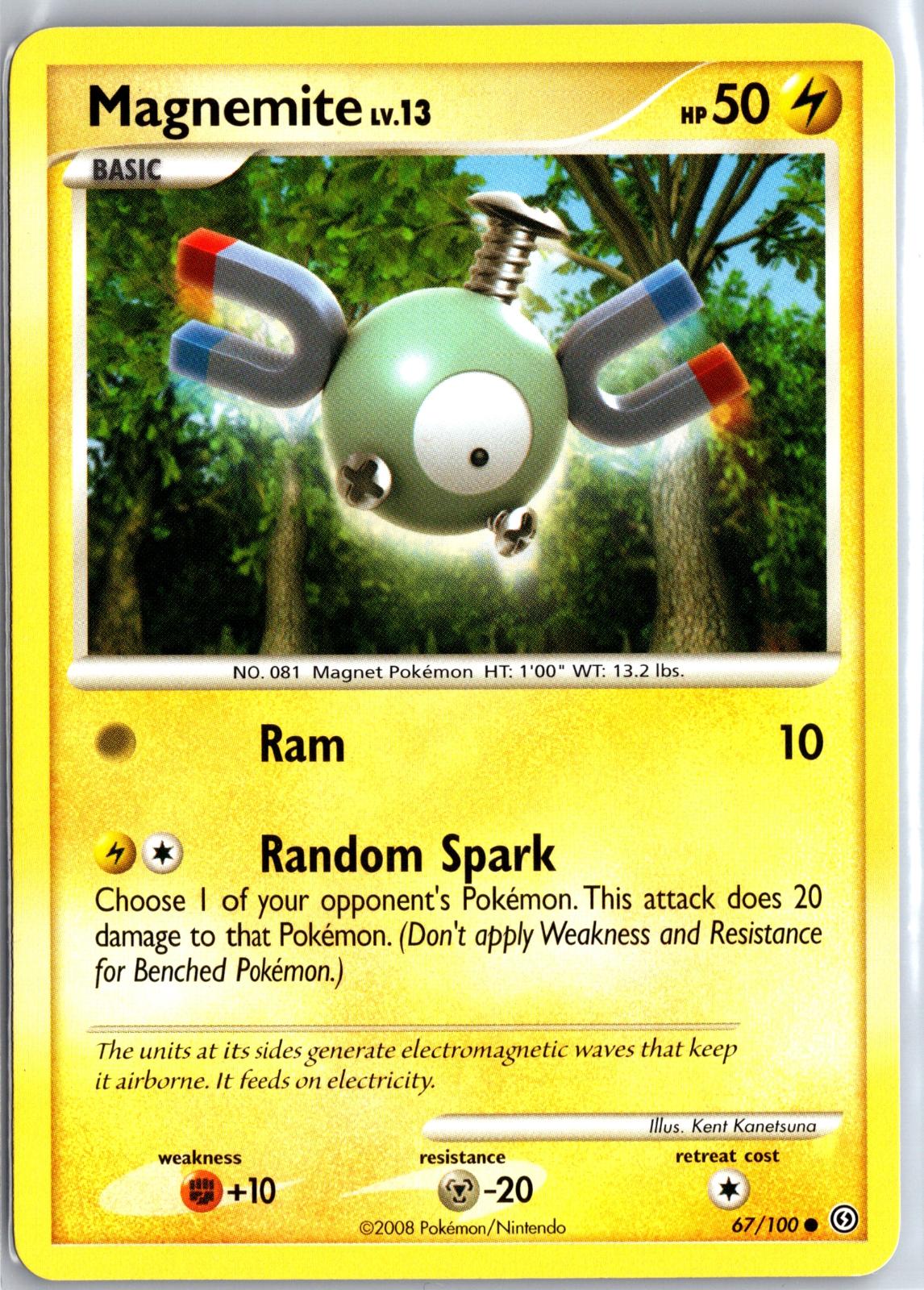Magnemite - 67/100 - - STORMFRONT - Pokemon - Common | AB05-24