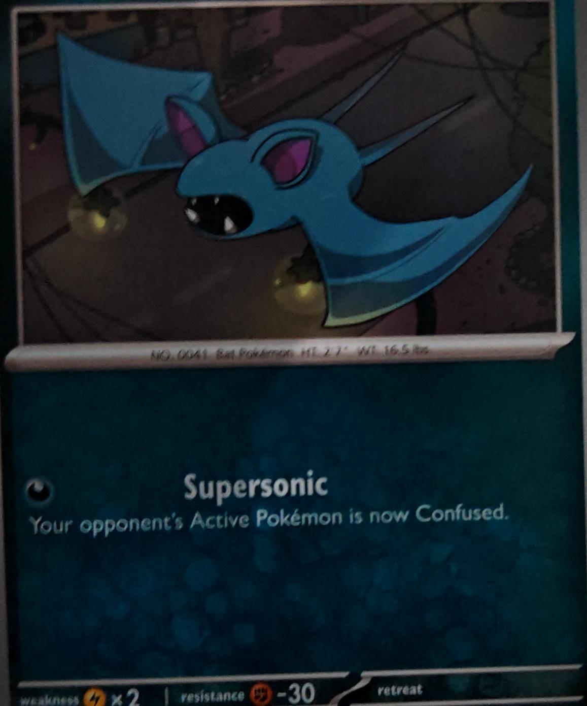 Zubat - 049/086 - - CHAOS RISING - Pokemon - Common | AA63-17