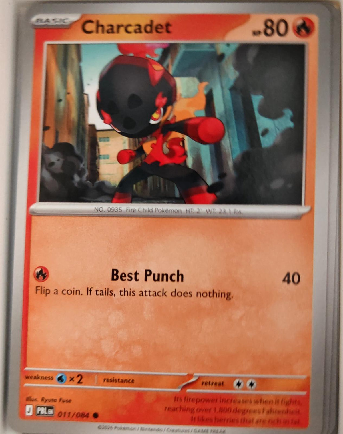 Charcadet - 011/084 - - PITCH BLACK - Pokemon - Common | AA28-13