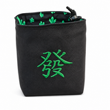 Embroidered Dice Bag- Green Dragon Character