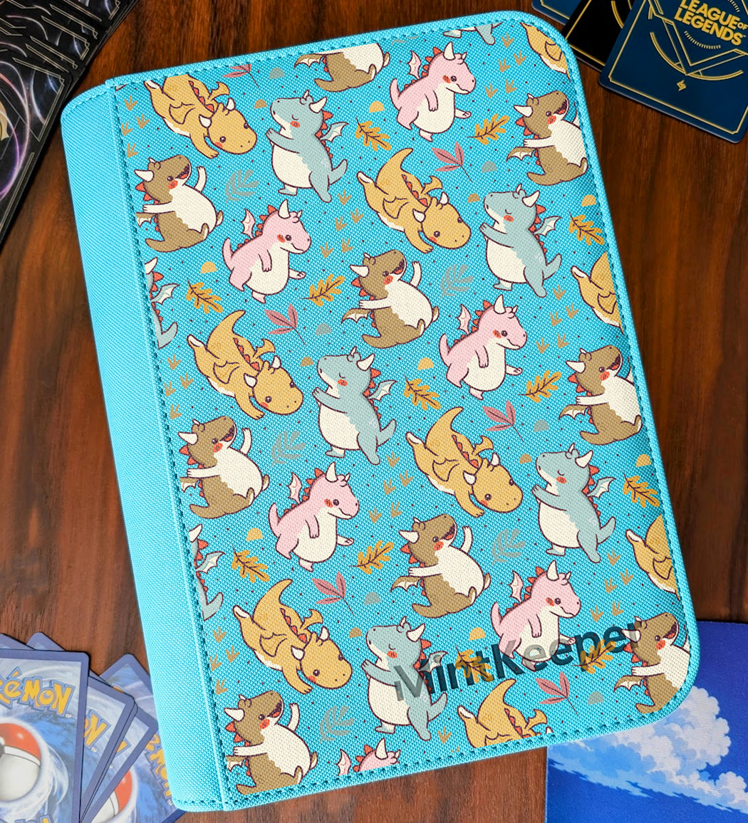 TCG Collectors - Dragon 4 Pocket Premium Zip Trading Card Binder