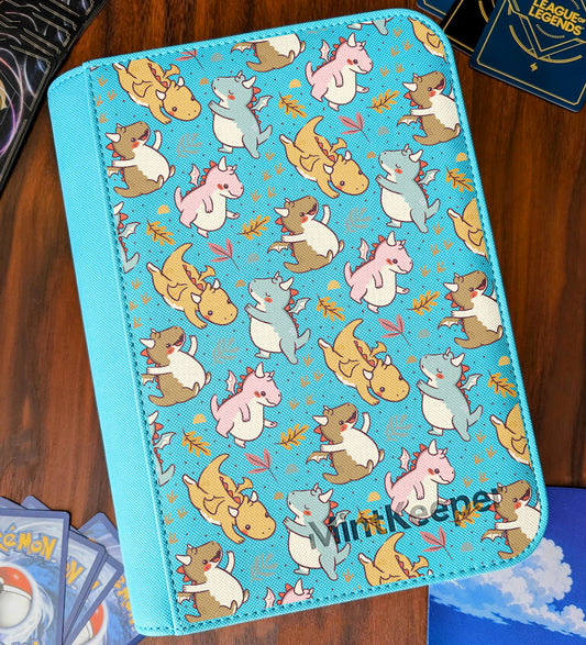 TCG Collectors- Cute Dragon Premium Zip Trading Card Binder