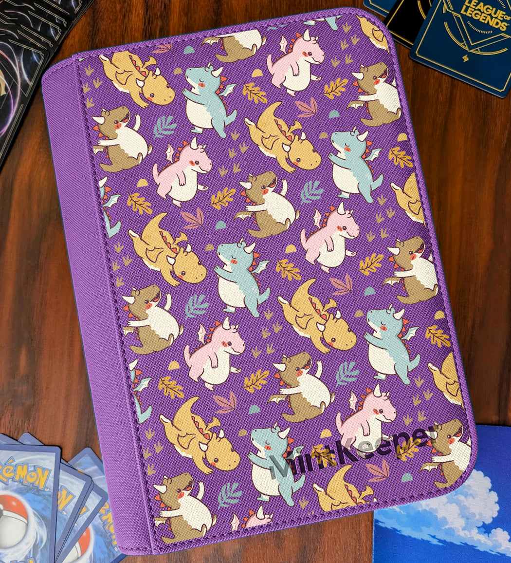 TCG Collectors - Dragon 4 Pocket Premium Zip Trading Card Binder