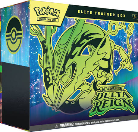 Pokémon TCG: Delta Reign Elite Trainer Box ETB (1 Full-Art Promo Card, 9 Booster Packs & Premium Accessories) (Copy)