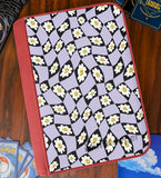 TCG Collectors - Flower Power 4 Pocket Premium Zip Trading Card Binder